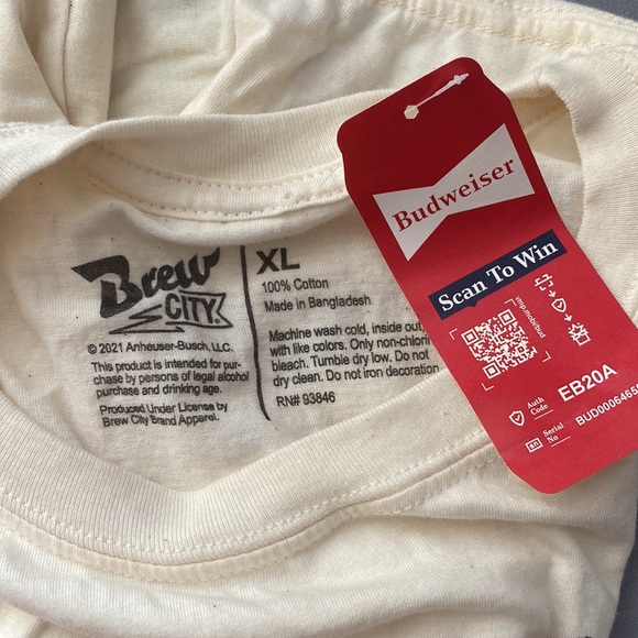 Budweiser Tee | Size XL - Picture 2 of 2